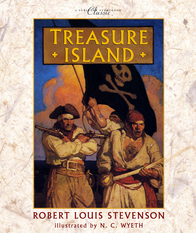 Treasure Island (Scribner Storybook Classics) book cover by Robert  Louis Stevenson