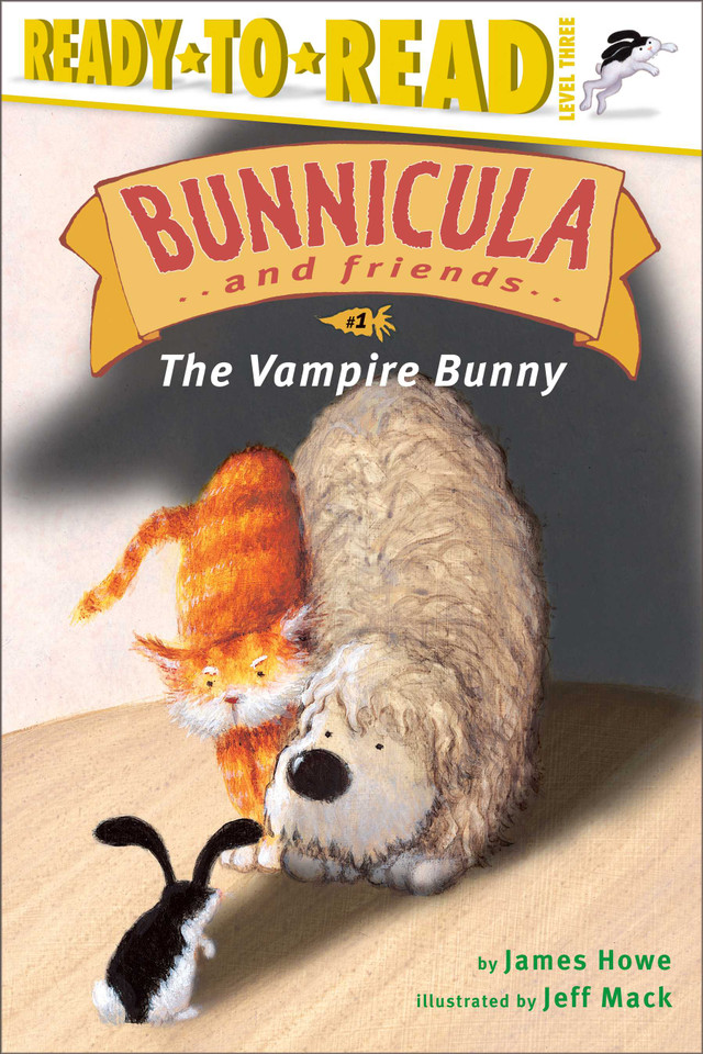The Vampire Bunny: Ready-to-Read Level 3 (Bunnicula and Friends) book cover by James Howe