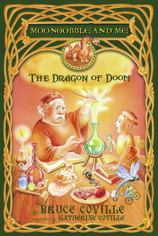 The Dragon of Doom (Moongobble and Me) book cover by Bruce Coville