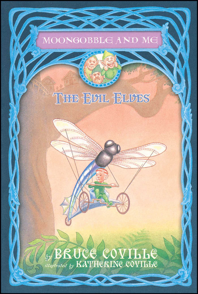The Evil Elves (Moongobble and Me) book cover by Bruce Coville