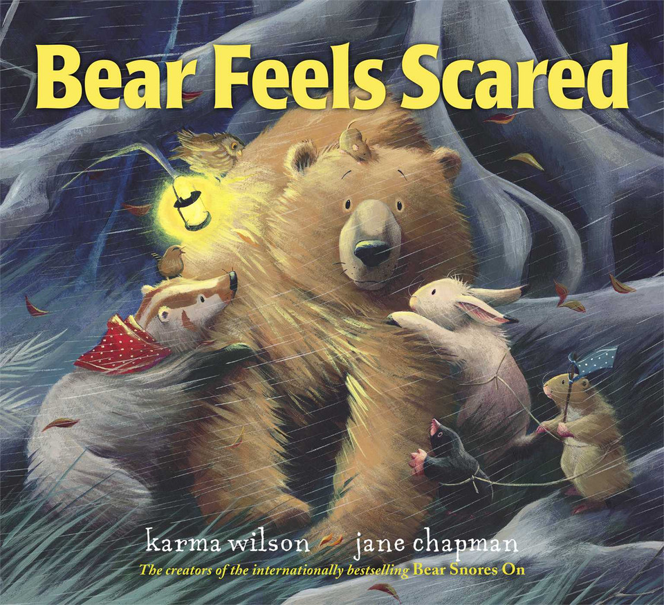 Bear Feels Scared (The Bear Books) book cover by Karma Wilson