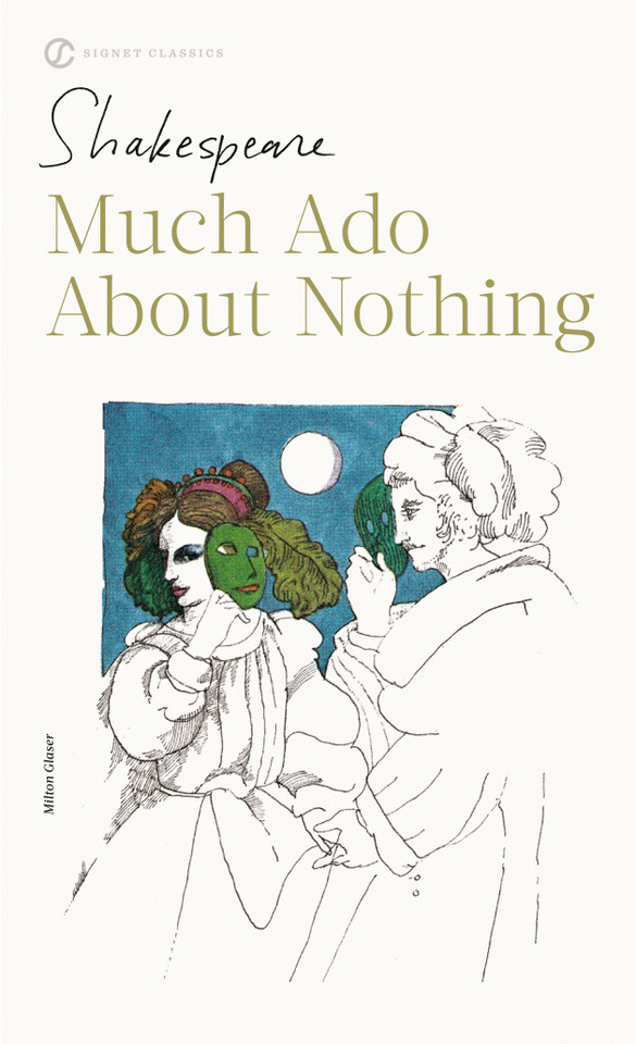 Much Ado About Nothing book cover by William Shakespeare