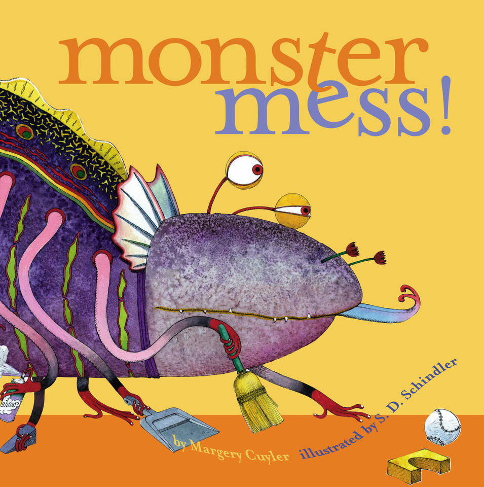 Monster Mess! book cover by Margery Cuyler