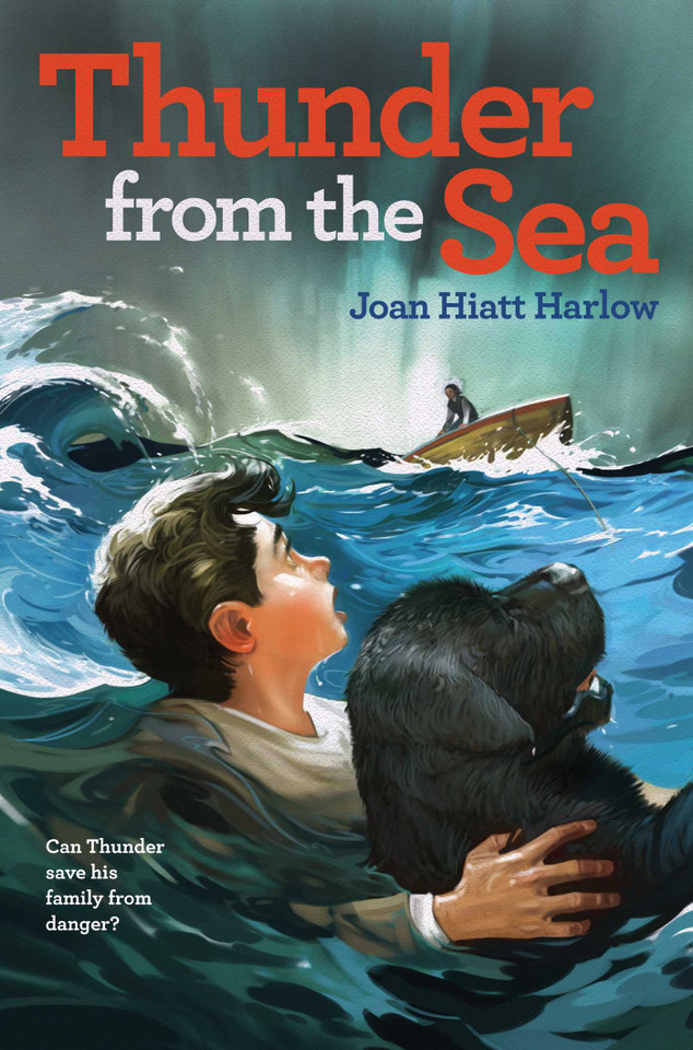 Thunder from the Sea book cover by Joan Hiatt Harlow