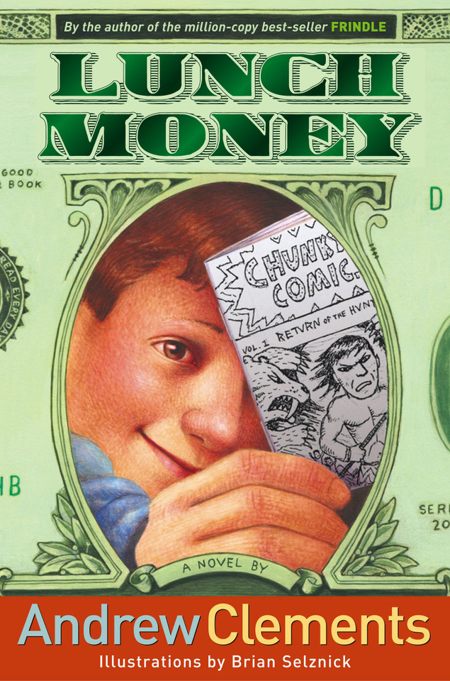 Lunch Money book cover by Andrew Clements