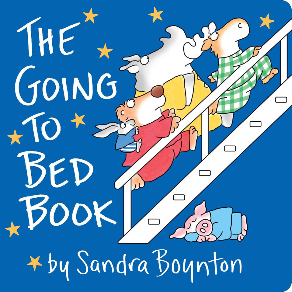 The Going to Bed Book: Oversized Lap Board Book book cover by Sandra Boynton
