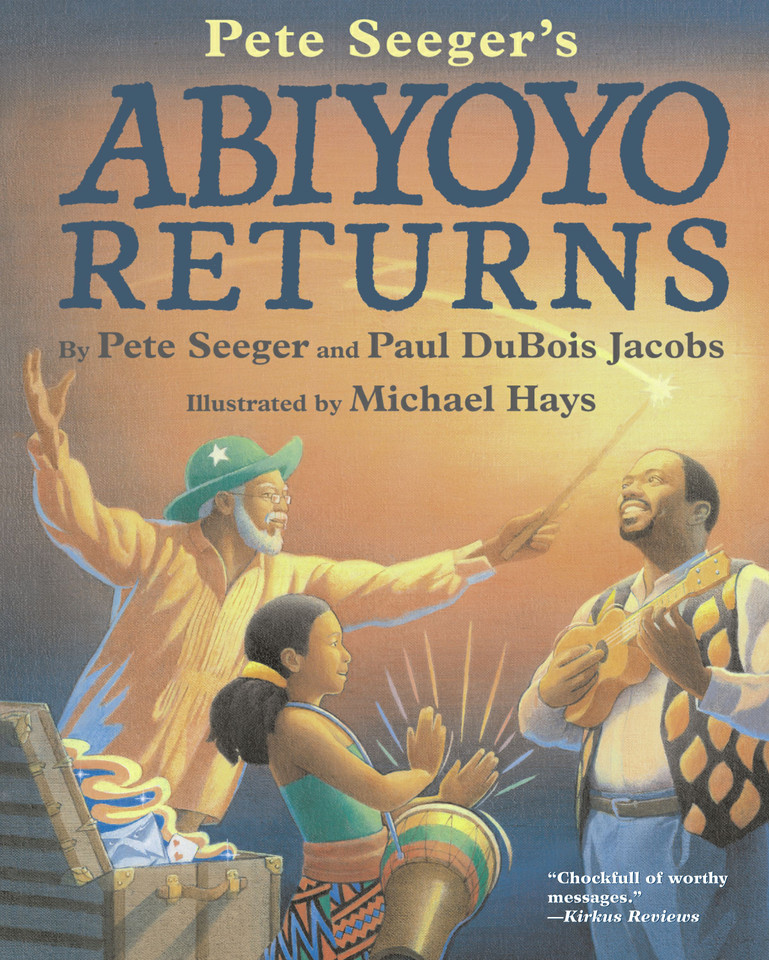 Abiyoyo Returns book cover by Pete Seeger, Paul DuBois Jacobs