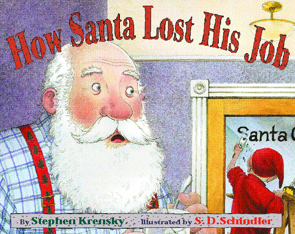 How Santa Lost His Job book cover by Stephen Krensky