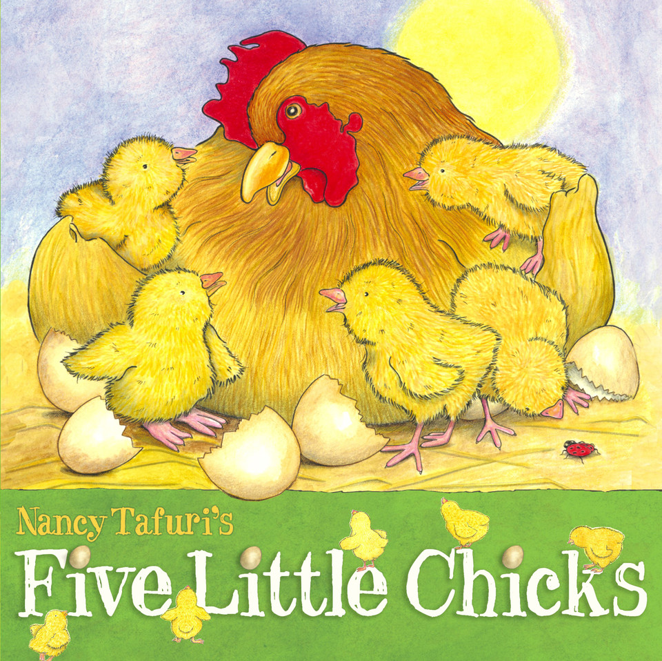 Five Little Chicks book cover by Nancy Tafuri