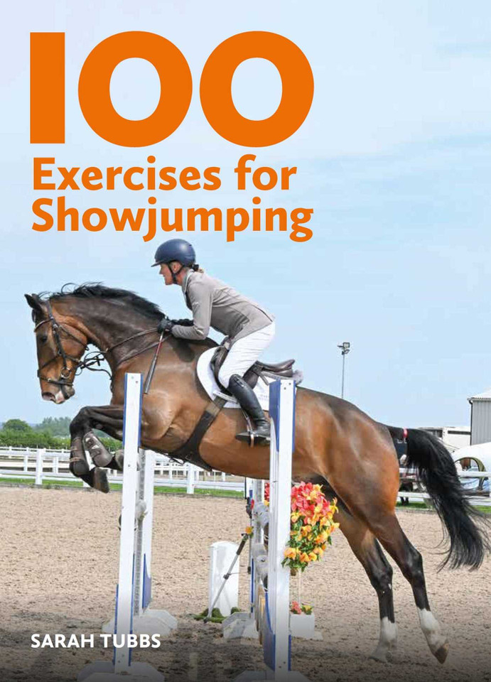100 Exercises for Showjumping book cover by Sarah Tubbs