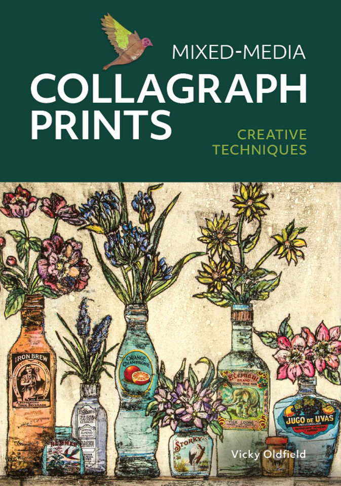 Mixed Media Collagraph Prints: Creative Techniques book cover by Vicky Oldfield