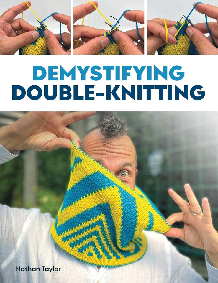 Demystifying Double Knitting book cover by Nathan Taylor