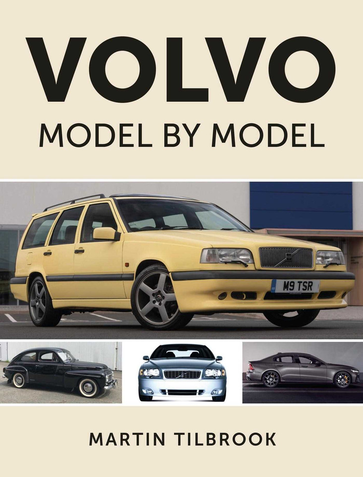 Volvo Model by Model book cover by Martin Tilbrook