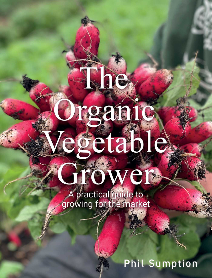 Organic Vegetable Grower: A Practical Guide to Growing for the Market book cover by Phil Sumption