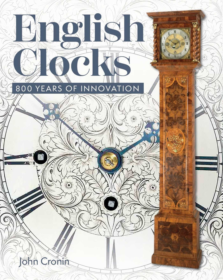 English Clocks: 800 Years of Innovation book cover by Stephen Crouchman