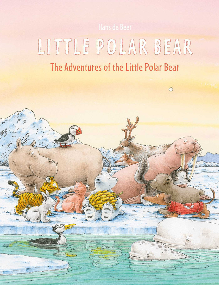 The Adventures of the Little Polar Bear (LITTLE POLAR BEAR) book cover by Hans de Beer