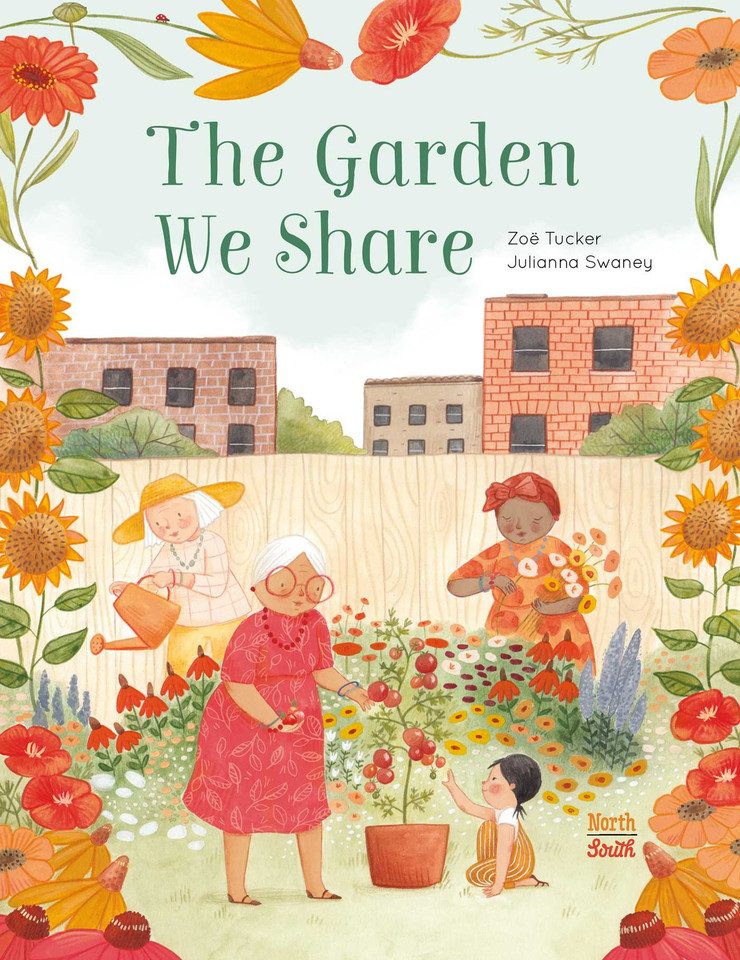 The Garden We Share book cover by Zoë Tucker