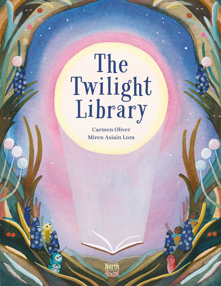 The Twilight Library book cover by Carmen  Oliver