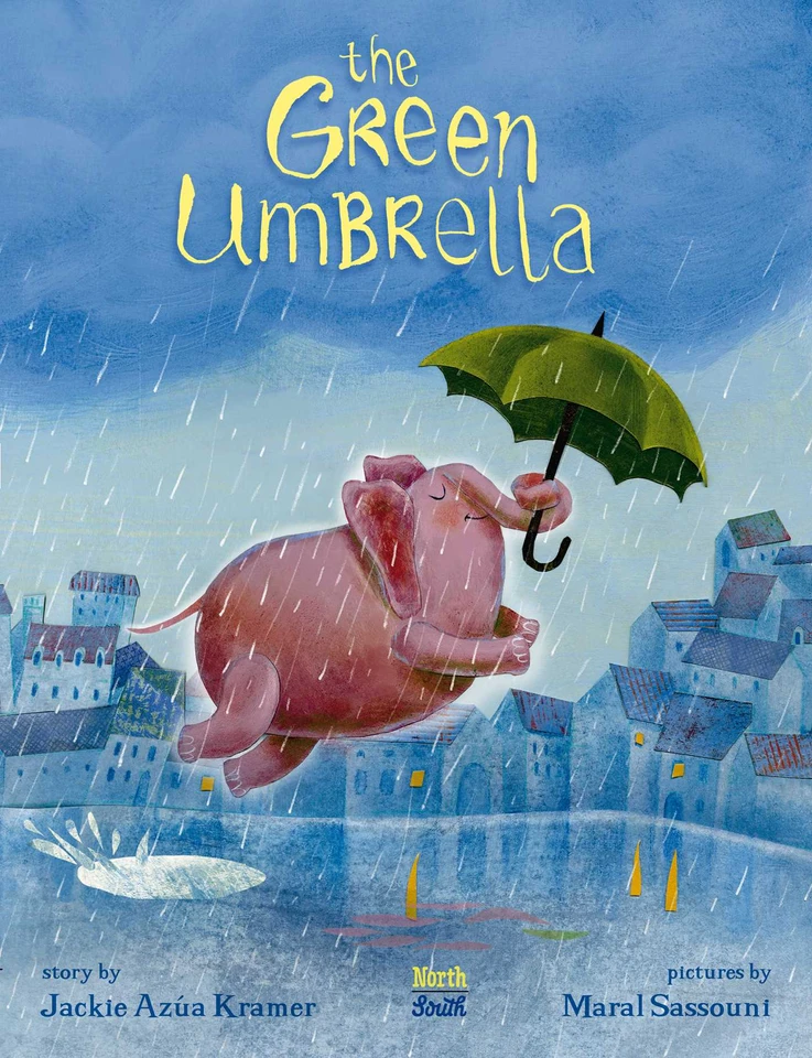 The Green Umbrella book cover by Jackie Azúa Kramer