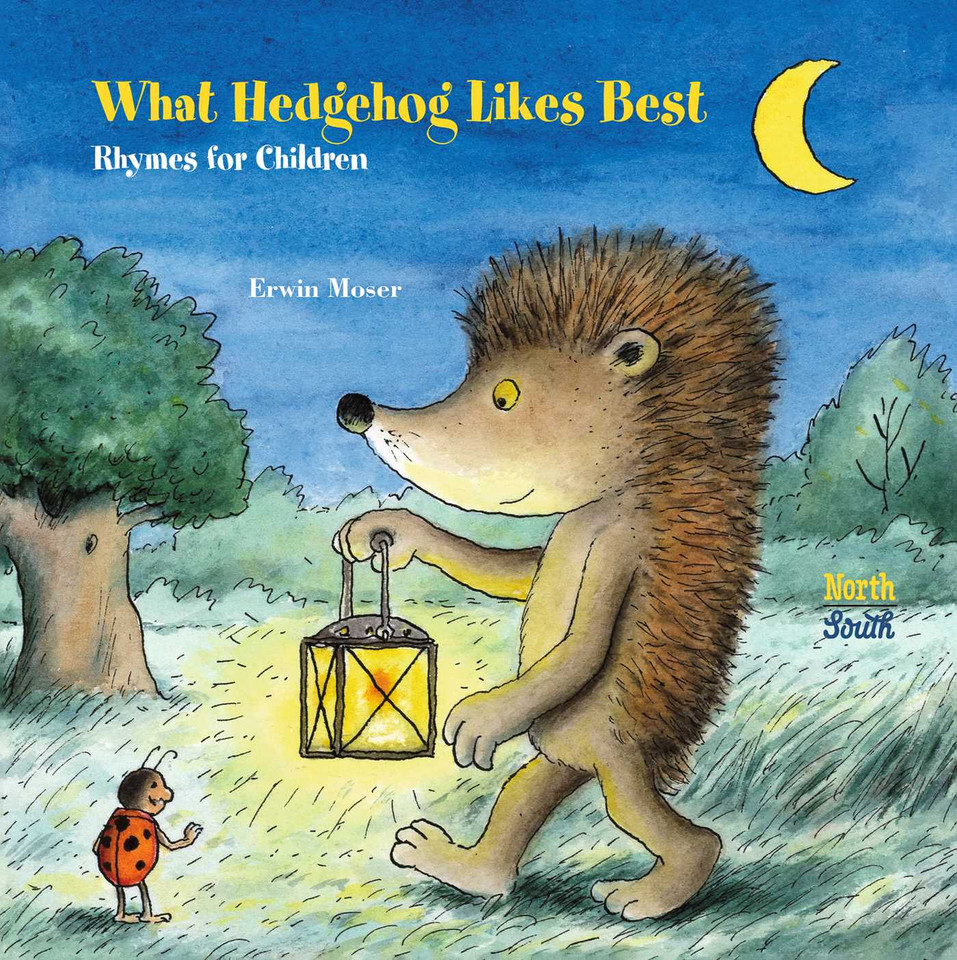 What Hedgehog Likes Best: Rhymes for children book cover by Erwin  Moser