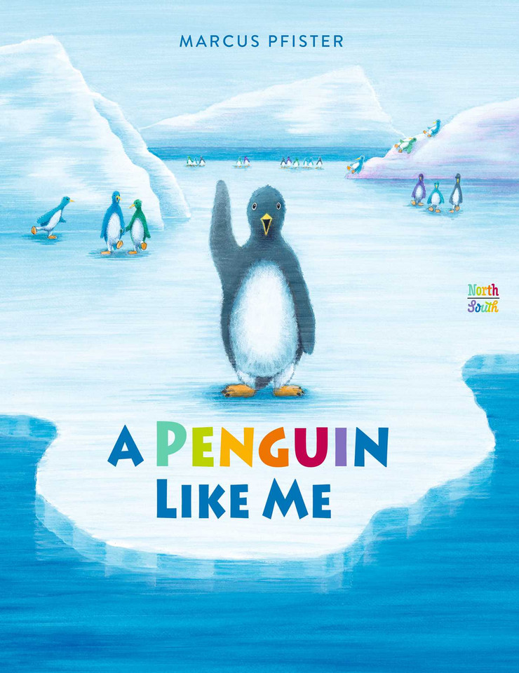 A Penguin Like Me book cover by Marcus Pfister