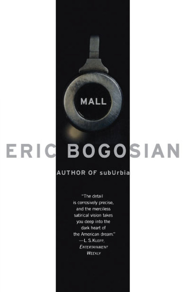 Mall book cover by Eric Bogosian