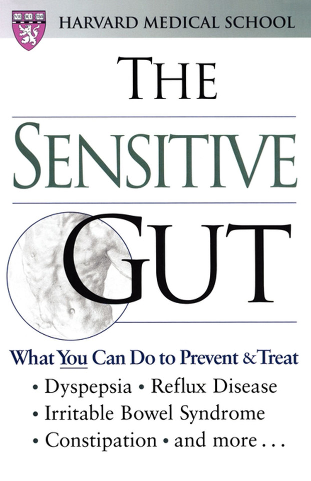 The Sensitive Gut book cover by Harvard Medical School