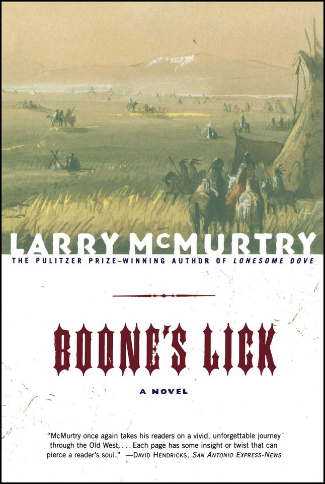 Boone's Lick: A Novel book cover by Larry McMurtry