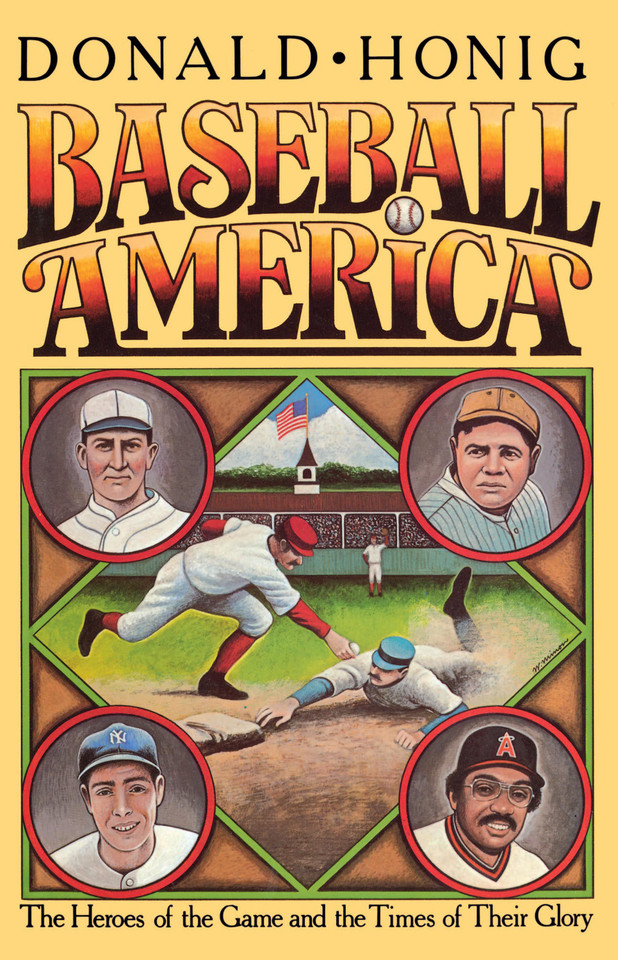 Baseball America book cover by Donald Honig