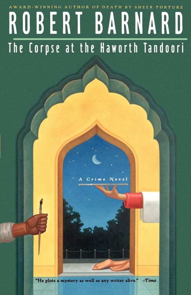 The Corpse at the Haworth Tandoori book cover by Robert Barnard
