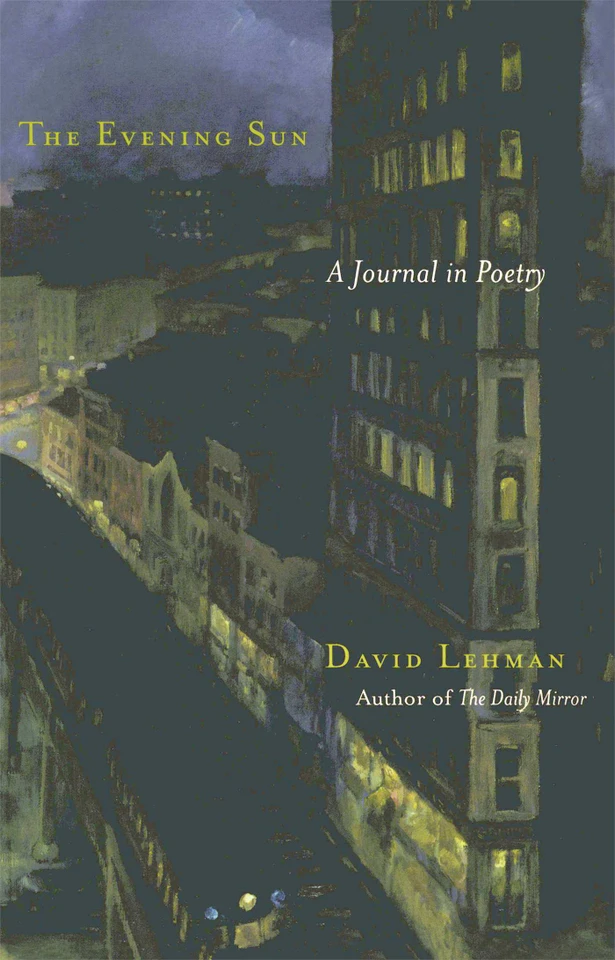 The Evening Sun: A Journal in Poetry book cover by David Lehman