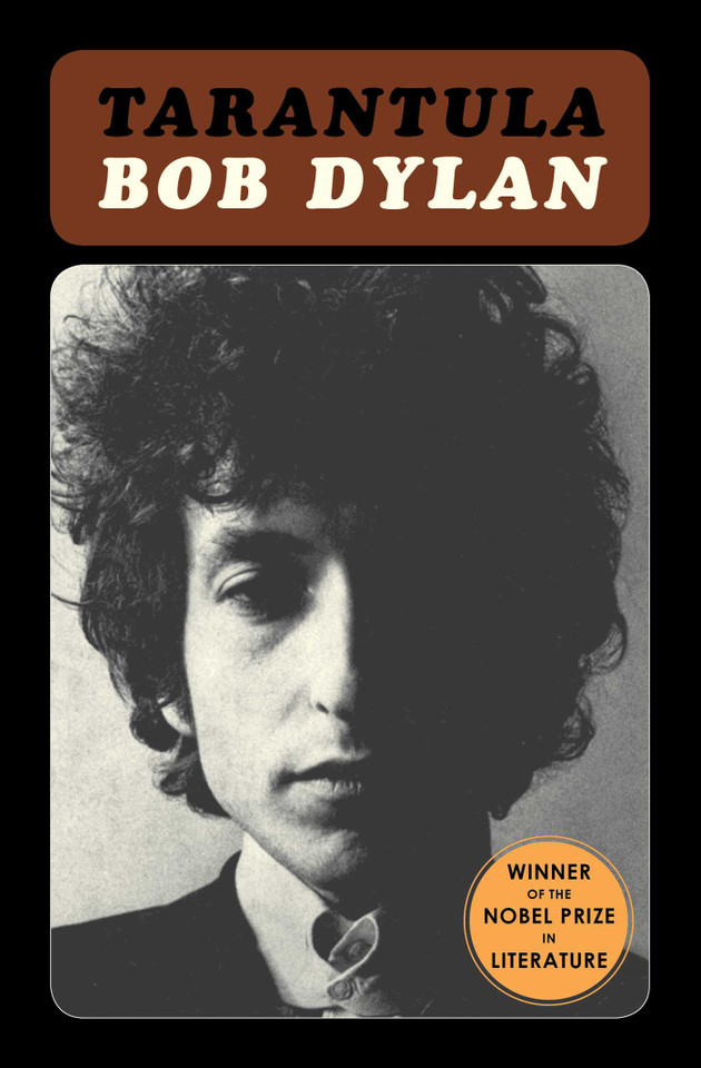 Tarantula book cover by Bob Dylan
