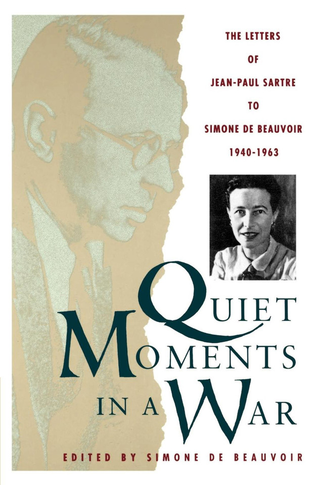 Quiet Moments in a War book cover by Jean-Paul Sartre