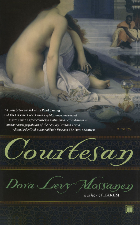 Courtesan: A Novel book cover by Dora Levy Mossanen