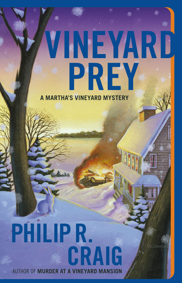 Vineyard Prey: A Martha's Vineyard Mystery book cover by Philip R. Craig