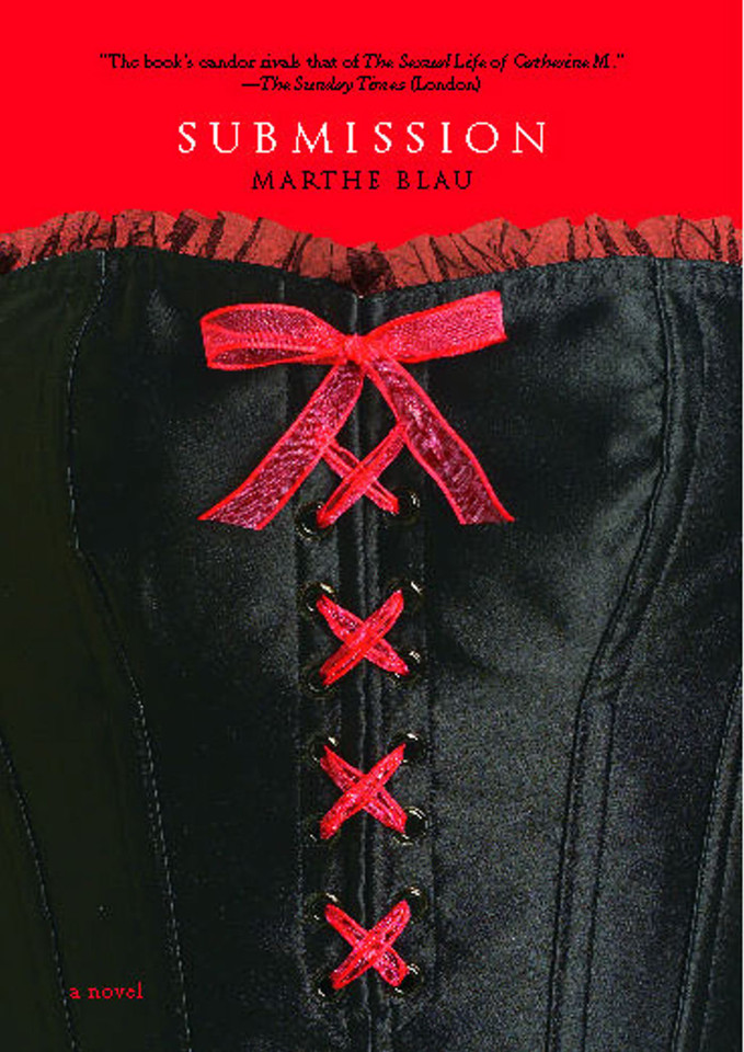 Submission: A Novel book cover by Marthe Blau