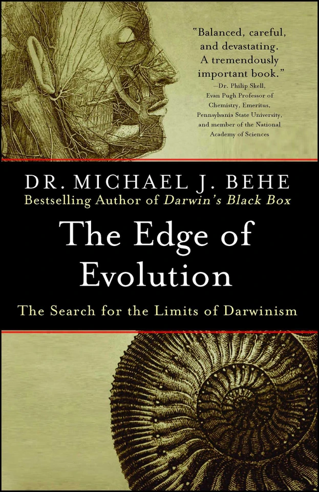 The Edge of Evolution: The Search for the Limits of Darwinism book cover by Michael J. Behe