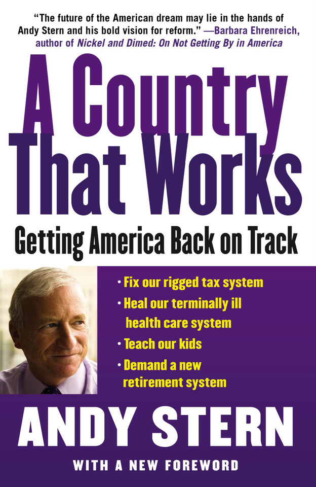 A Country That Works: Getting America Back on Track book cover by Andy Stern