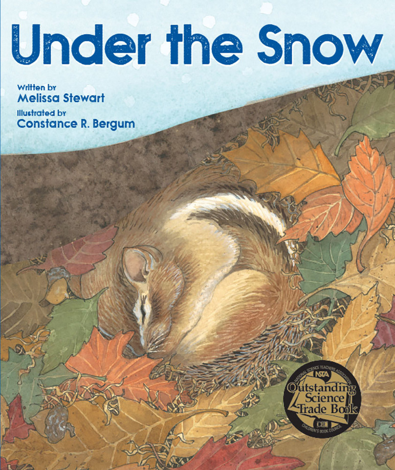 Under the Snow book cover by Melissa Stewart