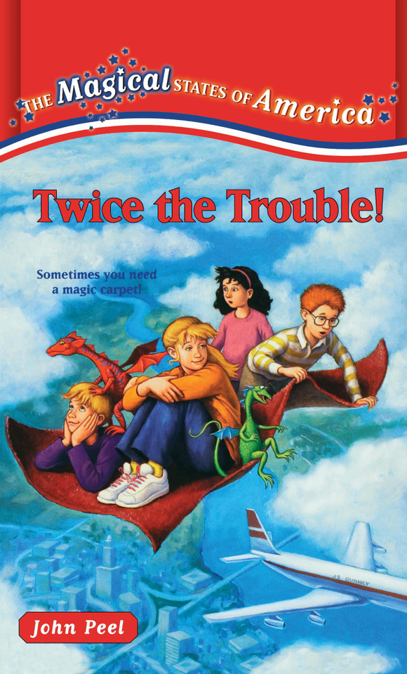 Twice the Trouble (States of America) book cover by John Peel