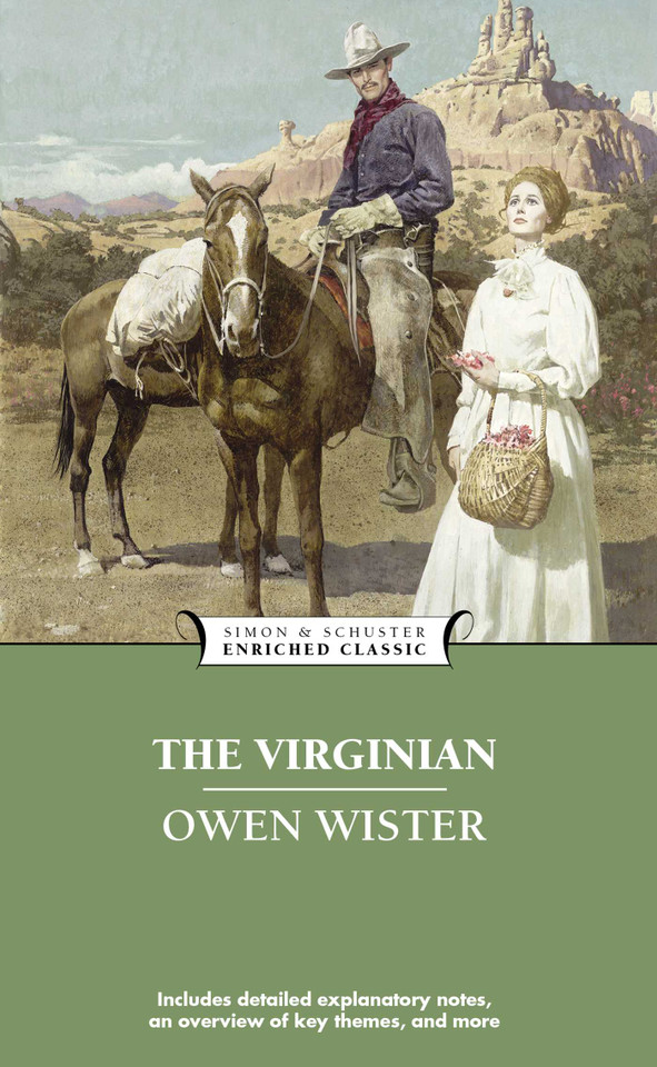 The Virginian (Enriched Classics) book cover by Owen Wister
