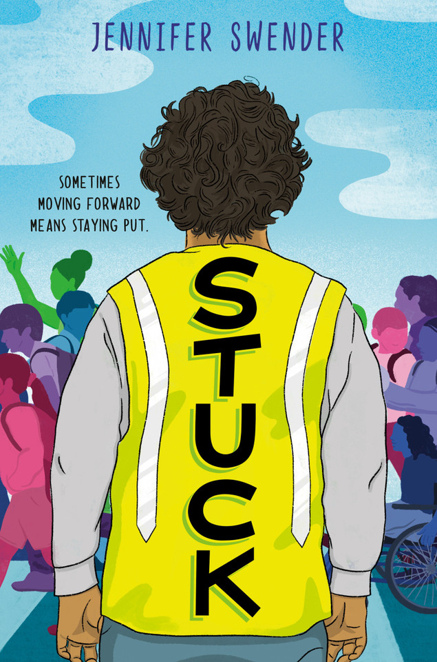 Stuck book cover by Jennifer Swender