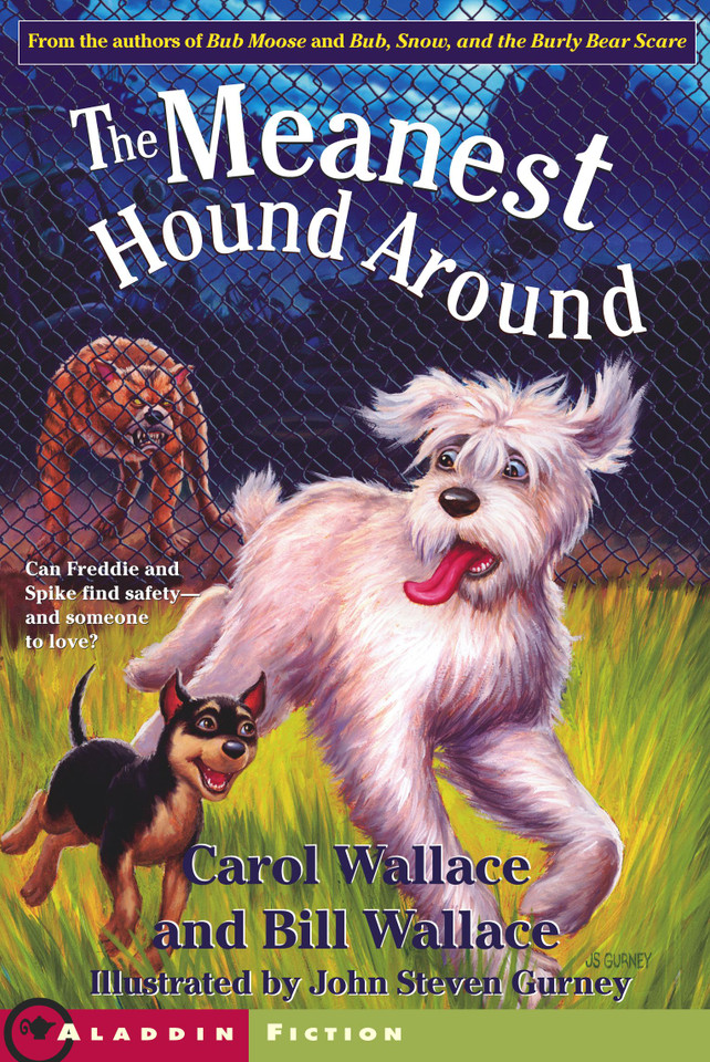 The Meanest Hound Around book cover by Carol Wallace, Bill Wallace