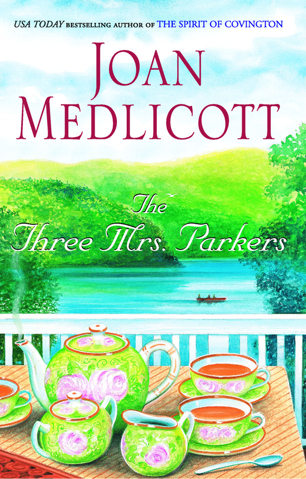 The Three Mrs. Parkers book cover by Joan Medlicott