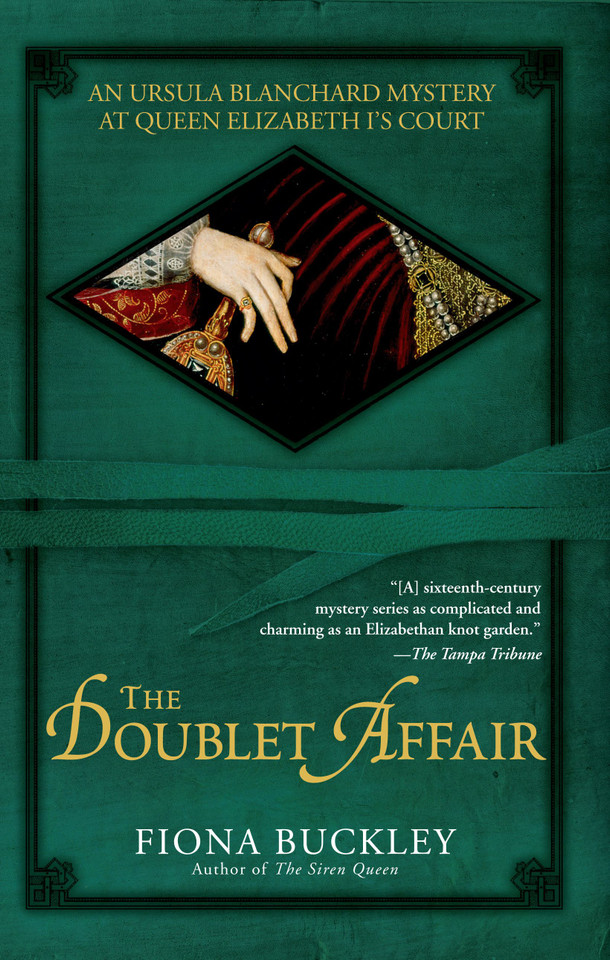 The Doublet Affair: An Ursula Blanchard Mystery at Queen Elizabeth I's Court book cover by Fiona Buckley