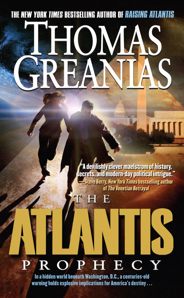 The Atlantis Prophecy book cover by Thomas Greanias