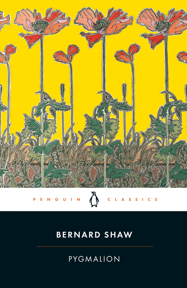 Pygmalion book cover by George Bernard Shaw