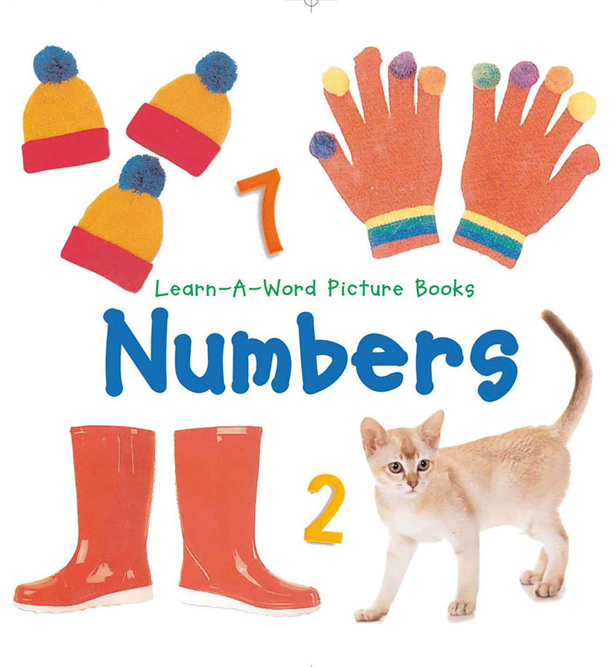 Learn-A-Word: Numbers book cover by Nicola Tuxworth