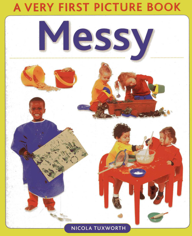 Messy book cover by Nicola Tuxworth