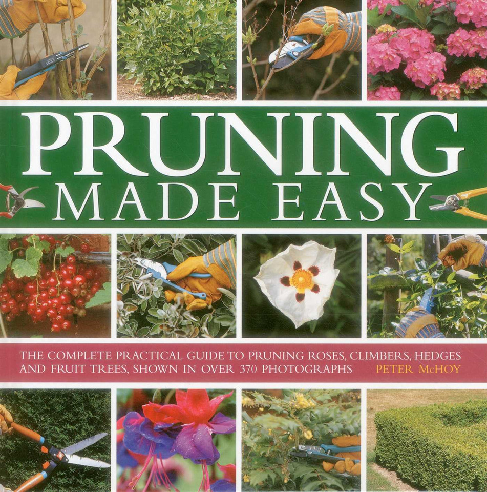Pruning Made Easy: The Complete Practical Guide To Pruning Roses, Climbers, Hedges And Fruit Trees, Shown In Over 370 Photographs book cover by Peter McHoy